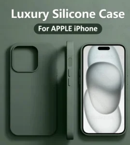 Luxury Liquid Silicone Phone Case for APPLE iPhone 11 13 12 14 15 16 Pro Max Cases for iPhone 15 Plus Shockproof Protector Cover