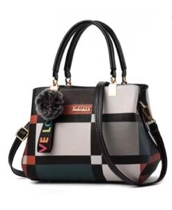 Elegant Designer Handbags Women Bags Messenger PU Leather Crossbody Bags Hairball tassen Girls Shoulder Bag Top-hand Tote Bag