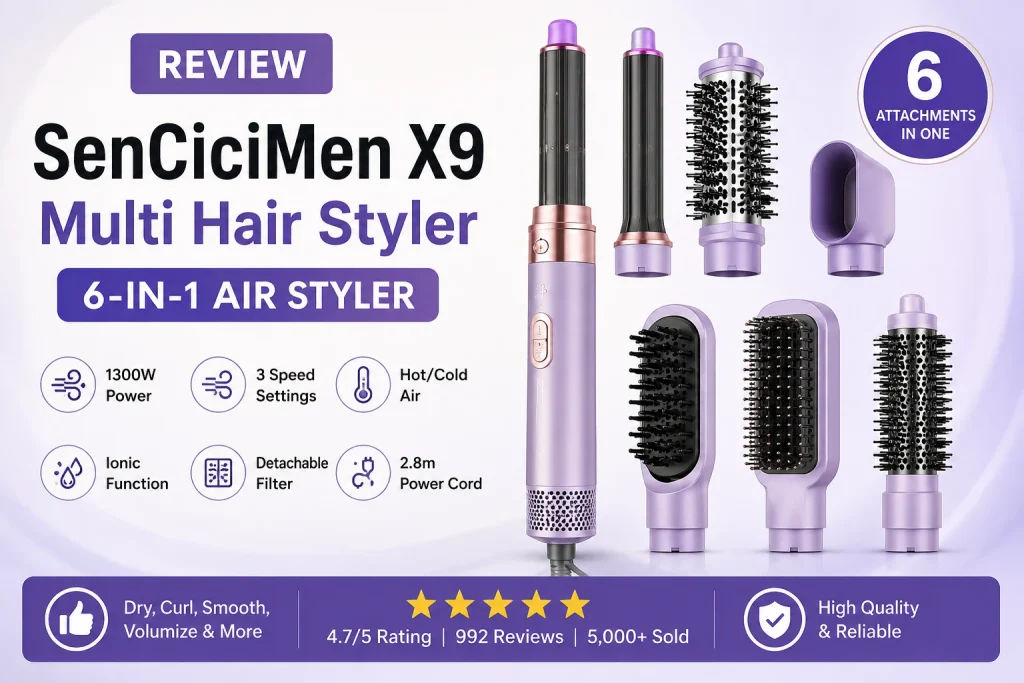 SenCiciMen X9 Multi Hair Styler Review