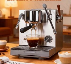 ماكينة إسبريسو تجارية CAFOVO E120 بقوة 9 بار