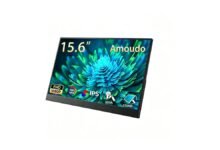 Amoudo 15.6 inch portable 1920x1080 IPS monitor with stand