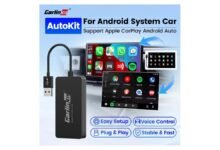 CarlinKit CCPA wireless CarPlay and Android Auto USB adapter