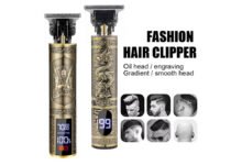 Vintage Cordless Hair Clipper with USB Fast Charging