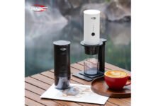 IKAPE Kapo K1 portable electric espresso coffee maker for travel and camping