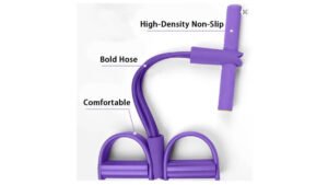 4/6-Tube Yoga Pedal Puller Resistance Band for Home Workouts
