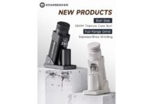 STARSEEKER E55Pro electric coffee bean grinder with 55mm conical burr